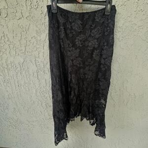 Vintage black maxi skirt
